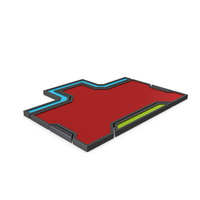 Scifi Panel Shape Red PNG & PSD Images
