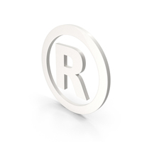 Porcelain Registered Trademark Icon PNG & PSD Images