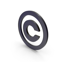 Glass Copyright Icon PNG & PSD Images