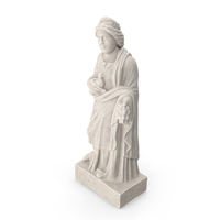 Roman Demeter Statue PNG & PSD Images