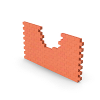 Broken Brick Wall PNG & PSD Images