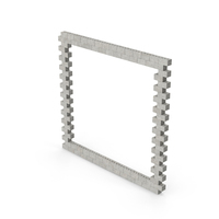 Concrete Bricks Wall Frame PNG & PSD Images
