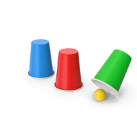 Ball Guessing Cup Game PNG & PSD Images