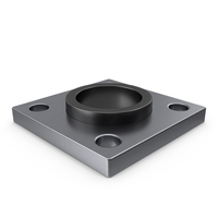 Square Flange Steel PNG & PSD Images