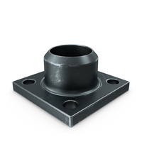 Steel Medieval Square Flange PNG & PSD Images