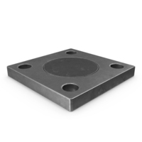 Square Flange Metal Armor PNG & PSD Images