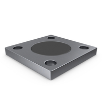 Square Flange Steel PNG & PSD Images