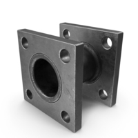 Square Flange Metal Armor PNG & PSD Images