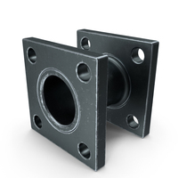 Steel Medieval Square Flange PNG & PSD Images