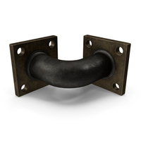 Square Steampunk Flange PNG & PSD Images