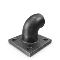 Square Metal Armor Flange PNG & PSD Images