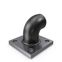 Square Flange Steel PNG & PSD Images