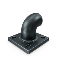 Medieval Square Steel Flange PNG & PSD Images