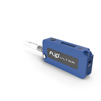 Vape Pen O2VAPE Flip Ultra Unfolded Blue PNG & PSD Images