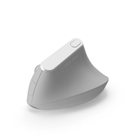 Wireless Mouse Vertical White PNG & PSD Images