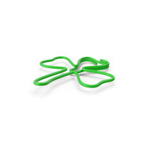 Clover Shaped Paper Clip PNG & PSD Images