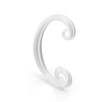 Monochrome Letter C PNG & PSD Images