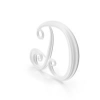 Monochrome Letter D PNG & PSD Images