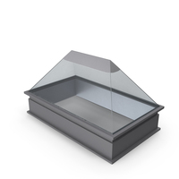 Pyramid Rooftop Skylight Window PNG & PSD Images
