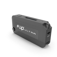 Vape Pen O2VAPE Flip Ultra Black PNG & PSD Images