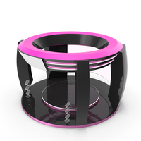 Round Pink Exhibition Expo Stand PNG & PSD Images