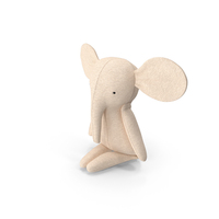 Stuffed Animals Linen Elephant PNG & PSD Images