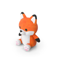 Stuffed Fox PNG & PSD Images