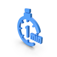 1 Minute Countdown Timer Icon PNG & PSD Images