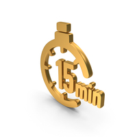 15 Minutes Countdown Timer Icon PNG & PSD Images