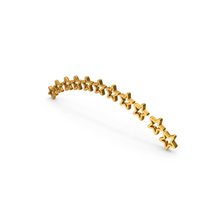 Gold Arch Stars Outline Icon PNG & PSD Images