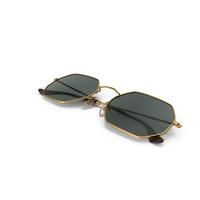 Fashion Metal Sunglasses PNG & PSD Images