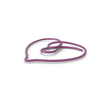 Beautiful Heart Shaped Paper Clip PNG & PSD Images