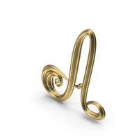 Gold Letter A PNG & PSD Images