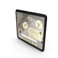 Google Pixel Fold Foldable Phone Obsidian PNG & PSD Images