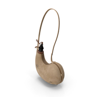 Hanging Wineskin JB Beige PNG & PSD Images