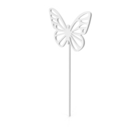 Monochrome Topper Butterfly Symbol PNG & PSD Images