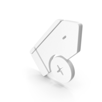 Badge Book Mark Add Icon White PNG & PSD Images
