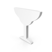 Cocktail Drink Icon White PNG & PSD Images