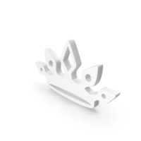 Crown Icon White PNG & PSD Images