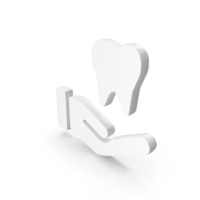 Dental Care Dentist Hospital Icon White PNG & PSD Images