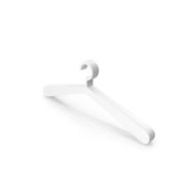 Cloth Hanger Icon White PNG & PSD Images