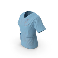 Medical Scrubs Top With Bloodstains PNG & PSD Images