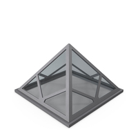 Rooftop Pyramid Skylight Window PNG & PSD Images