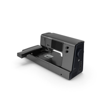 Sewing Machine Black Screen Off PNG & PSD Images