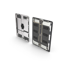 12 9 iPad Pro with Full Internal Structure PNG & PSD Images