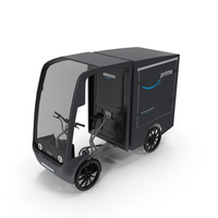 Amazon EAV Cargo Delivery Bike PNG & PSD Images
