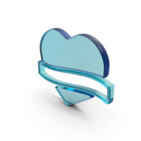 Hearts With Banner Glass Symbol PNG & PSD Images