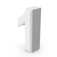 Number 1 PNG & PSD Images