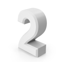 Number 2 PNG & PSD Images