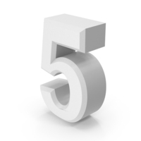 Number 5 PNG & PSD Images